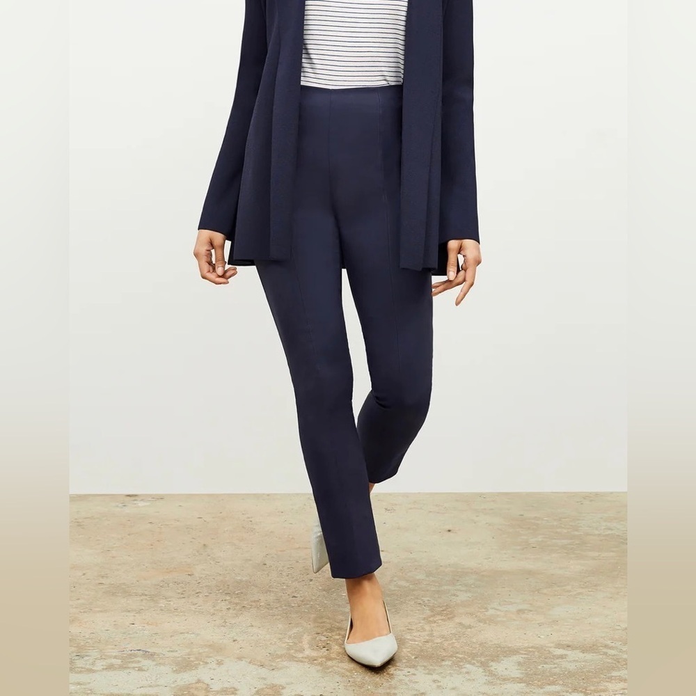 MM‎ Lafleur The Foster Pant PowerStretch Trousers Dark Navy 4 Career Business